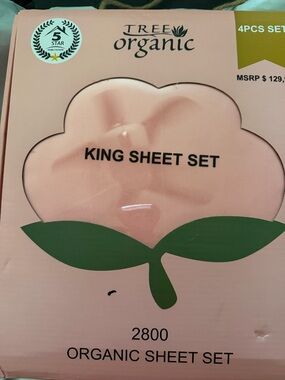 King Sheet Set - Peach